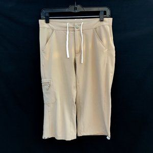 Golite Tan Capri Pants XS